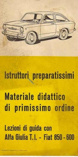 Vecchio Poster Alfa Giulia